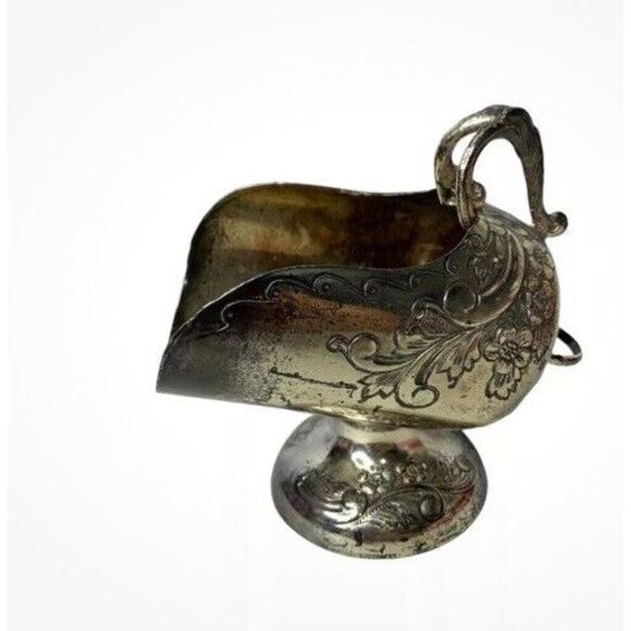 Vintage Holiday Imports Inc. Silver Plated Sugar  Made‎ in Japan (T115) - Picture 1 of 5